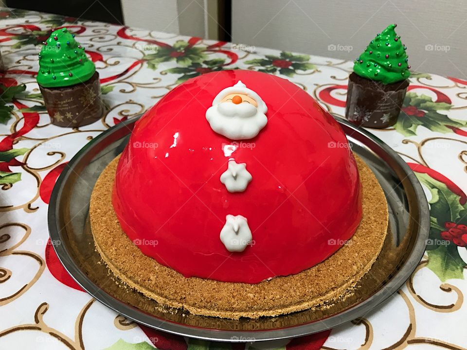 Yogurt mousse Santa