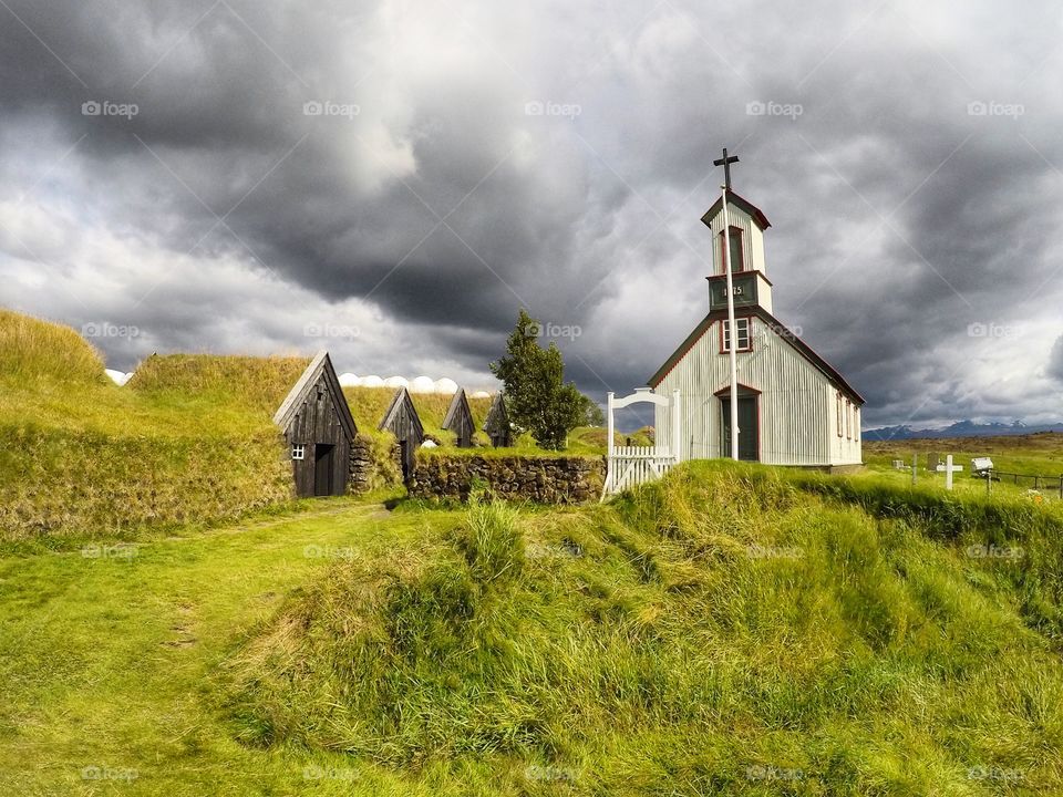 Old village of Keldur 