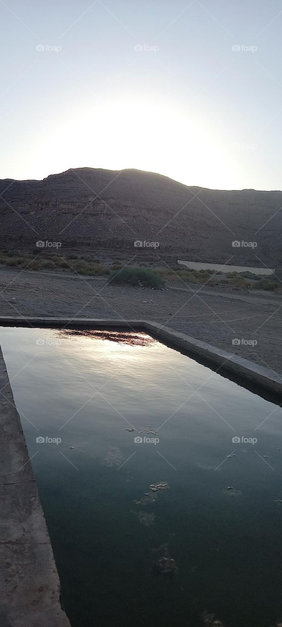 nature mountains and water