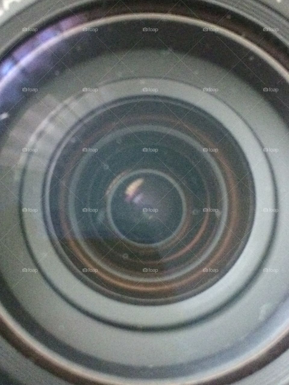 Lens of camera eye digital shutter