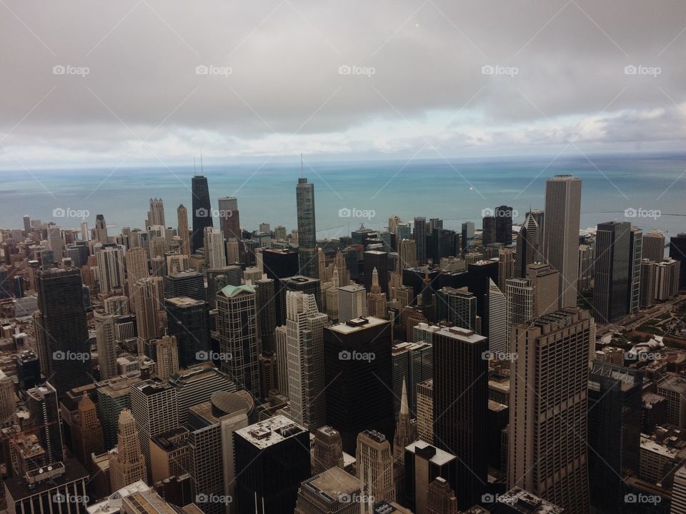 Chicago Skyline from Sears Tower