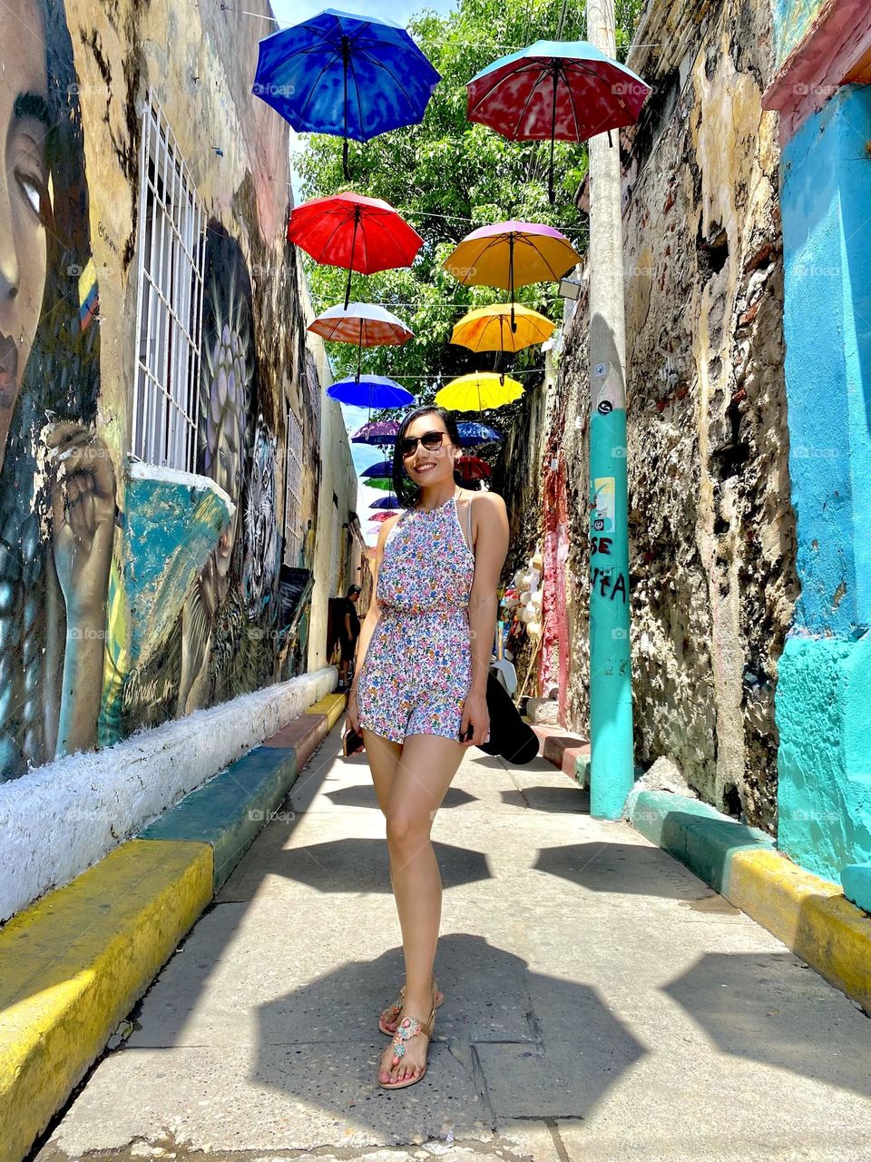 Summer in the city - a colorful city