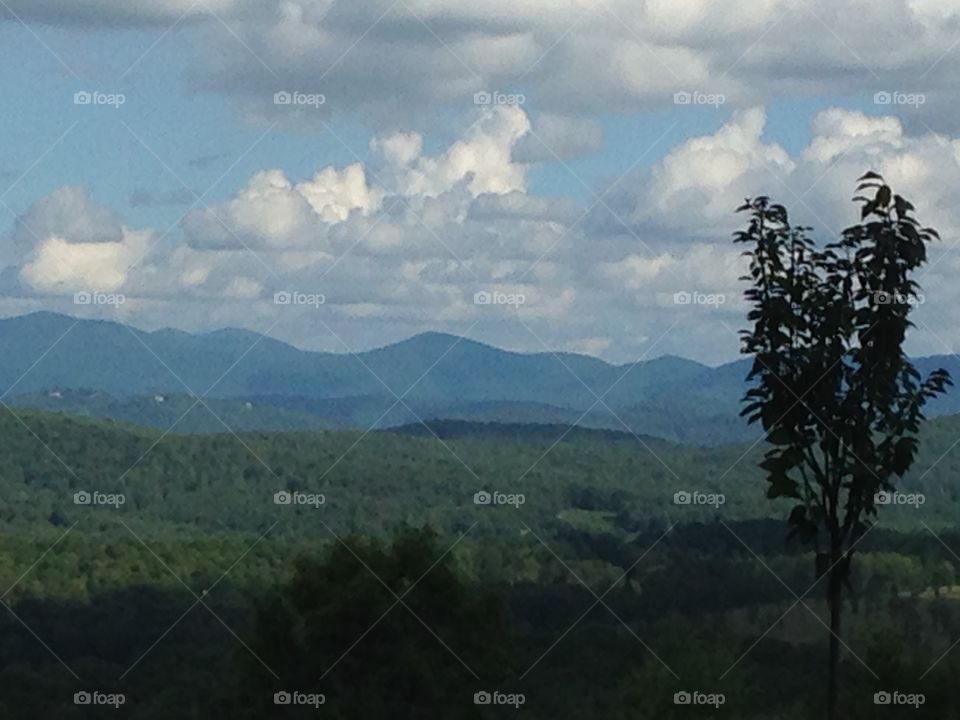 Georgia' s Smokey mountains 