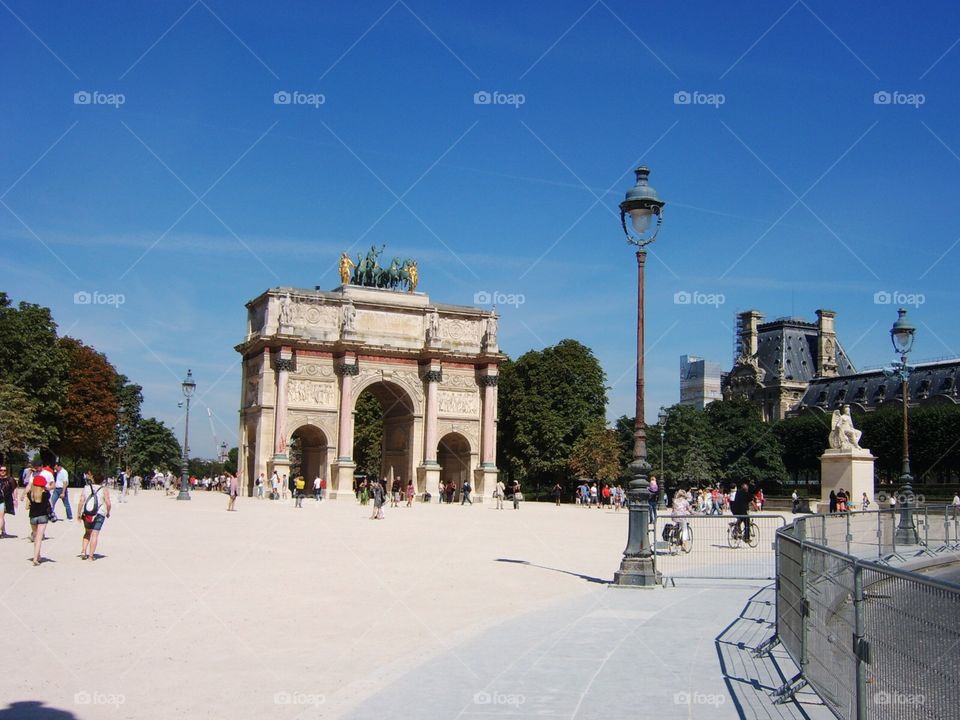 Arch of the Carrousel, Paris 