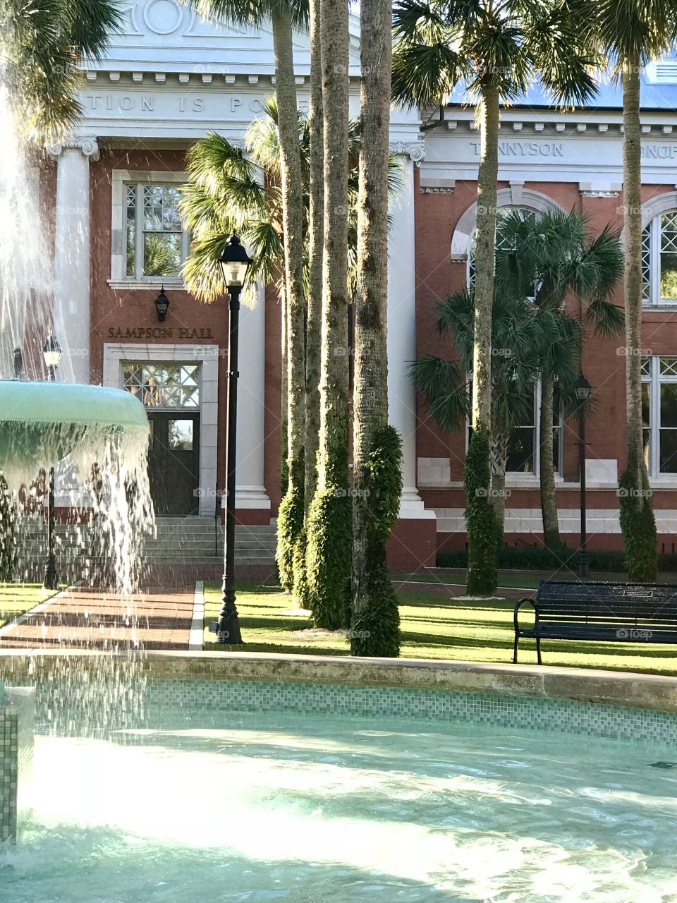 Sampson hall. Stetson University DeLand Campus 