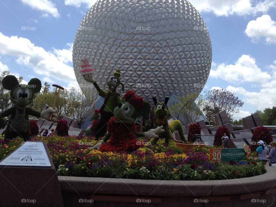 Epcot globe