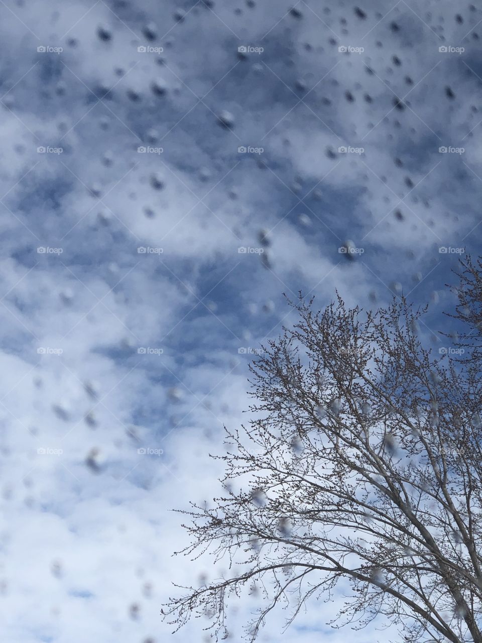 Sky through the window 