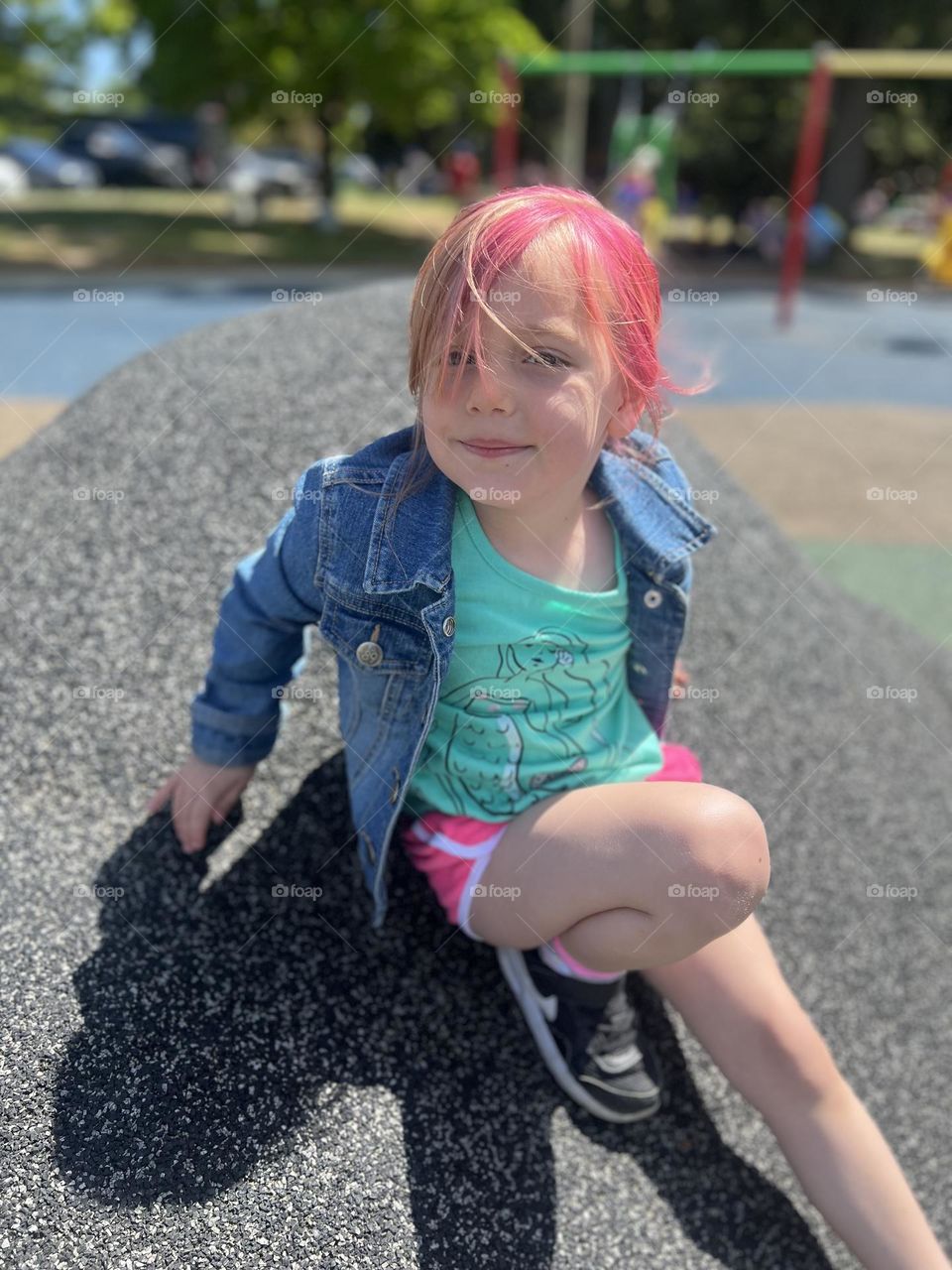 Daughter at the park 