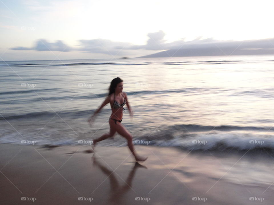 running on Maui