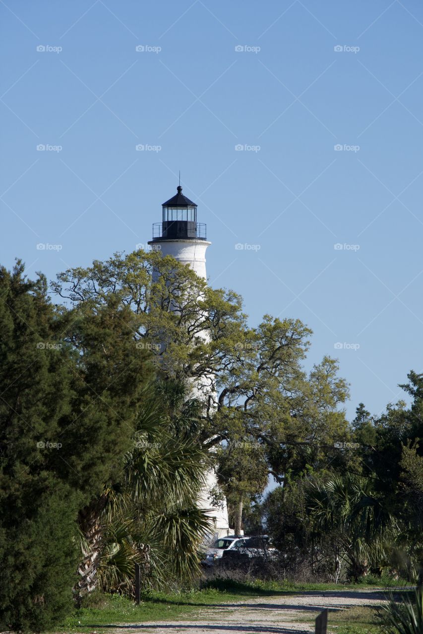 St Marks Wildlife Refuge Lighthouse 
