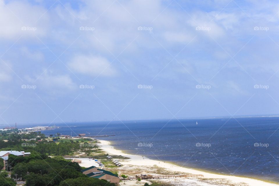 Pensacola lighthouse view 