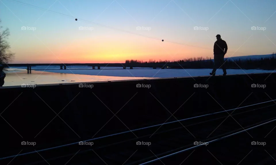 Water, Sunset, Lake, Landscape, Dawn