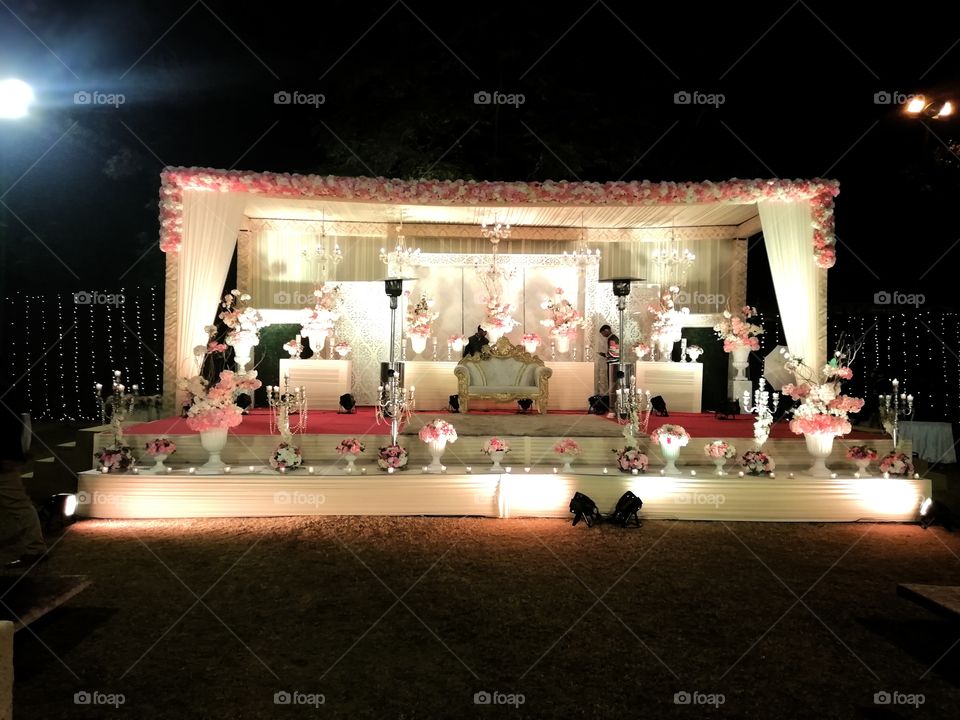Wedding stage