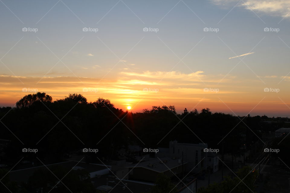 Sunset, Dawn, No Person, Evening, Landscape