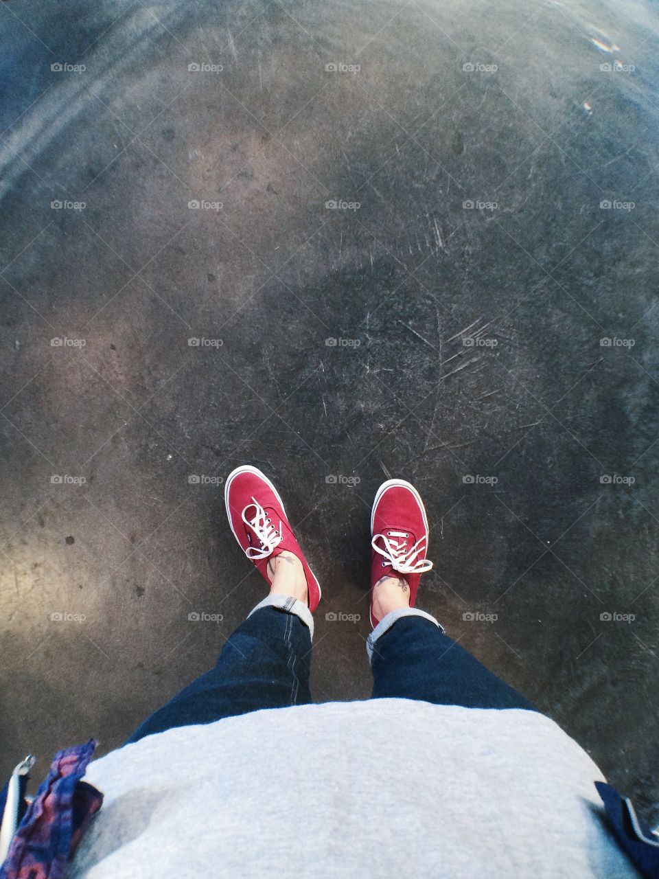 Waiting for my coffee. 