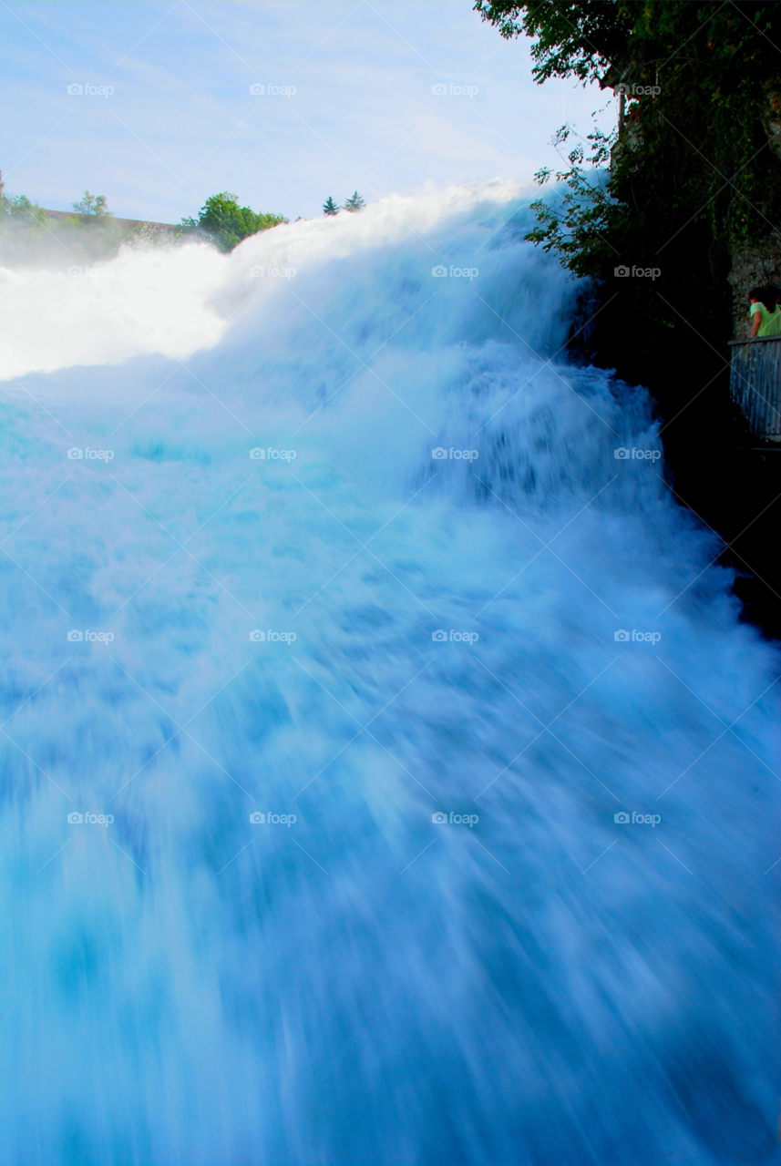 switzerland nature waterfall river by wme