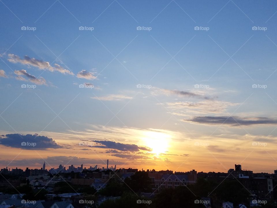 Sunset in NYC