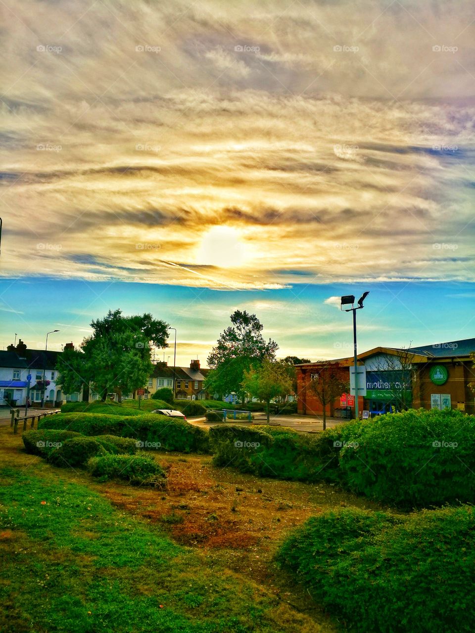 sunrise hdr