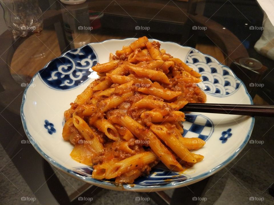Tomato macaroni
