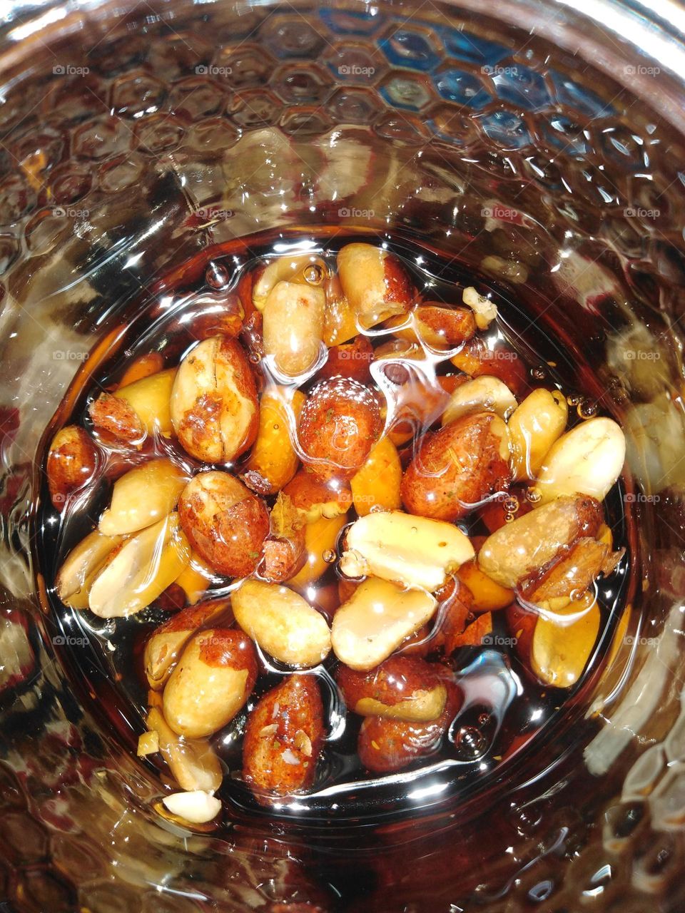 Nuts with honey