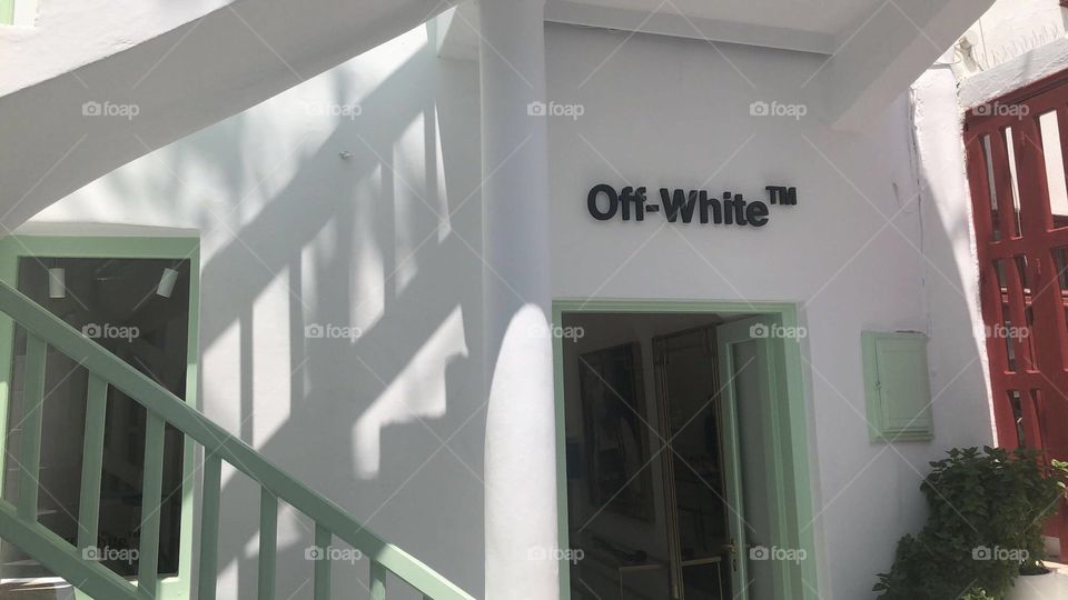 Off white Mykonos 