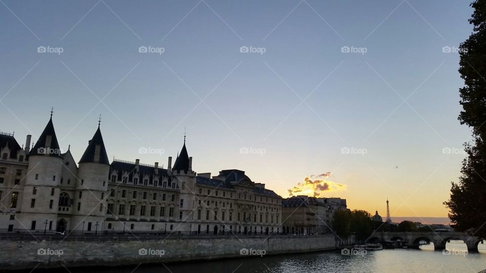 Architecture, No Person, Travel, River, Castle