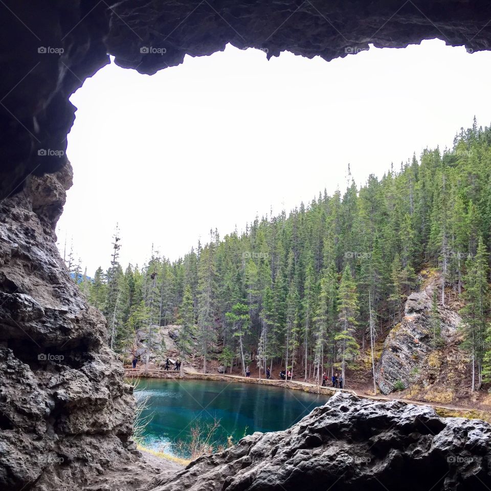 Grassi lakes, Canmore, Alberta 
