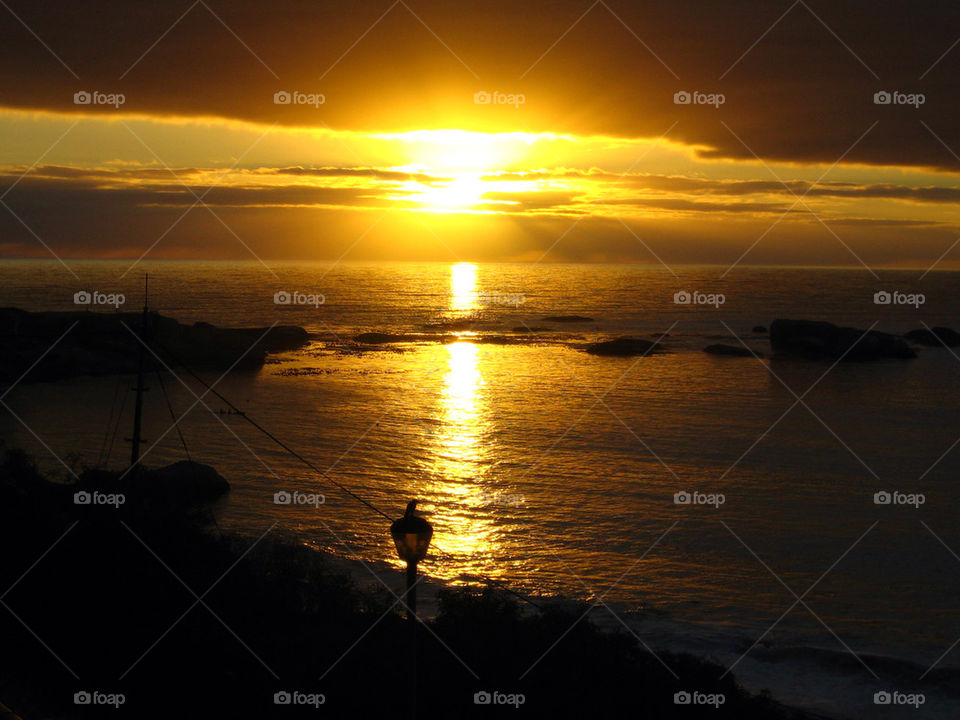 ocean sky sunset beauty by einsof1