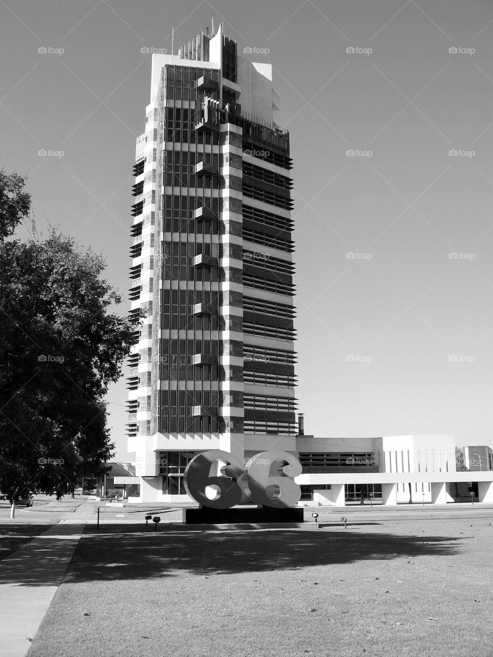 Price Tower. Frank Lloyd Wright building in Bartlesville OK.