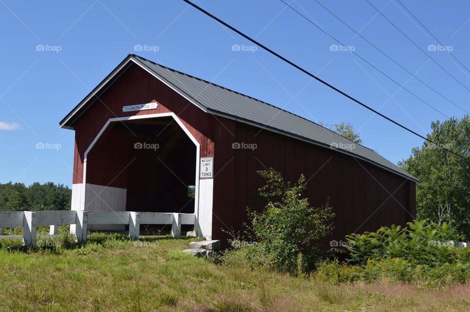 Carleton Covered Bridge, Monadnock Region, NH
