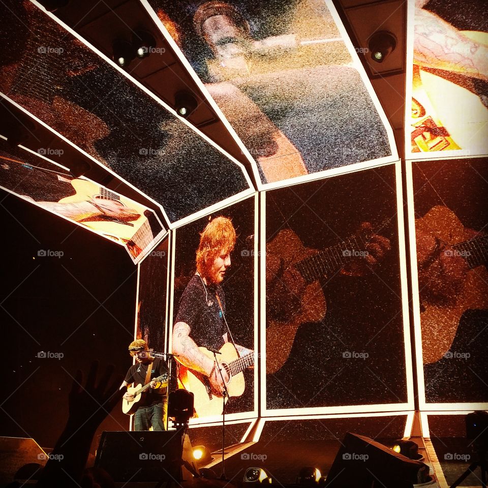 Ed Sheeran concert
