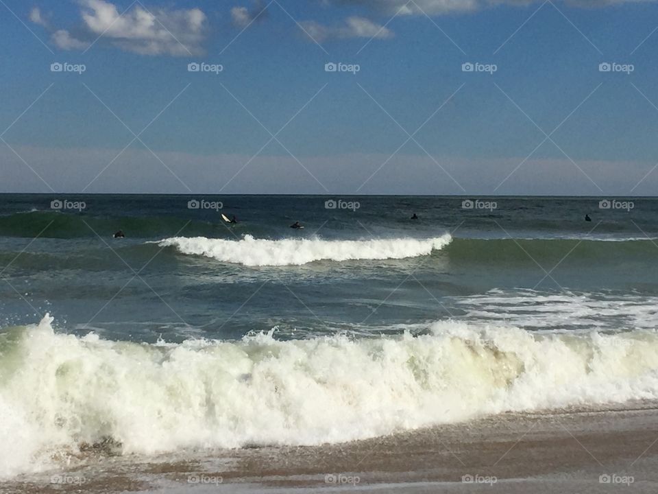 Waves at Sandbridge Beach 
Virginia Beach, VA