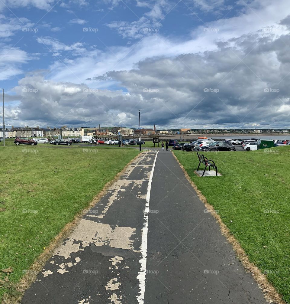 Recreation and walking area