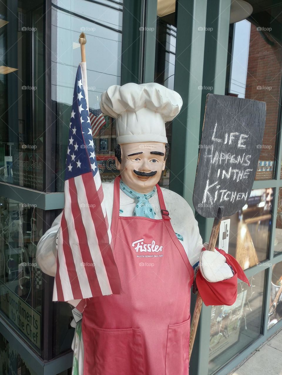 USA Chef Statue