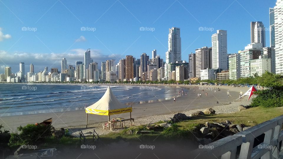 Praia em Itajaí 