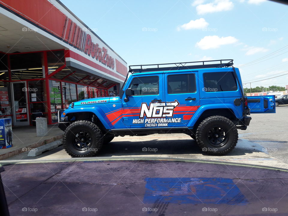 NOS Energy Drink Jeep