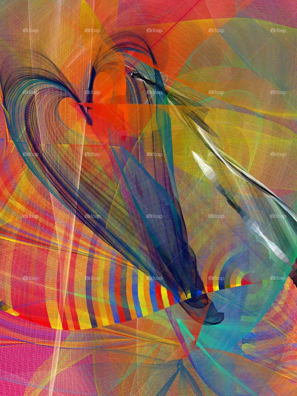 Psychedelic heart beat 