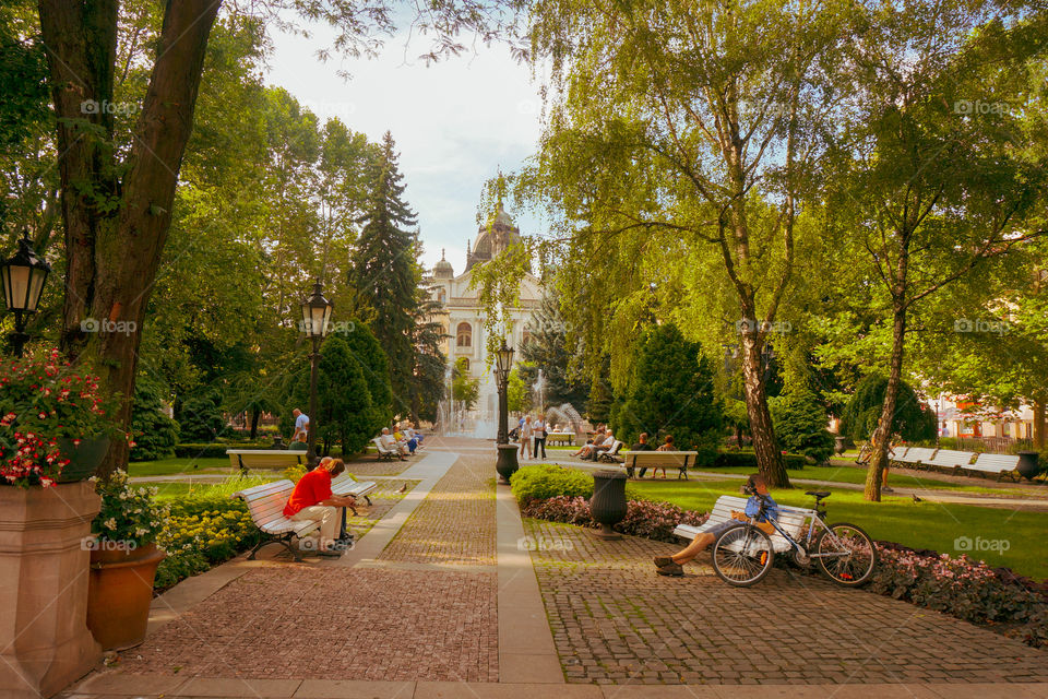 Kosice city view