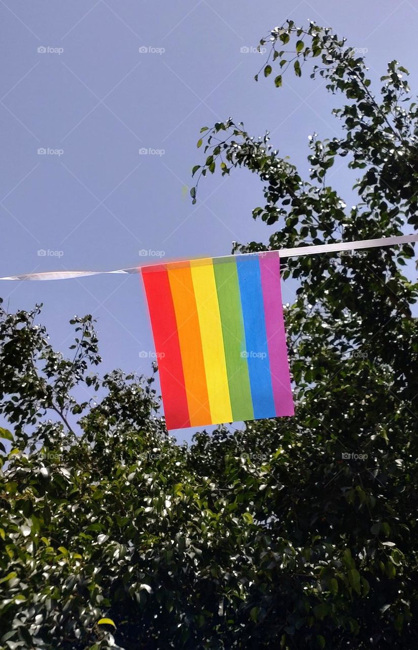 Flag 🏳️‍🌈 Outside 🏳️‍🌈