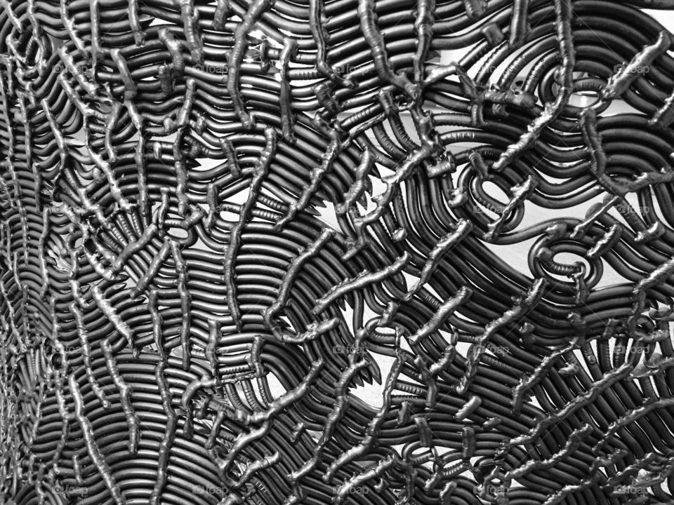 Twisted Nail Sculpture 