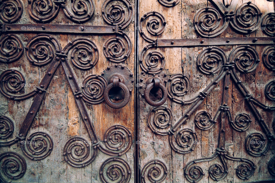 old door