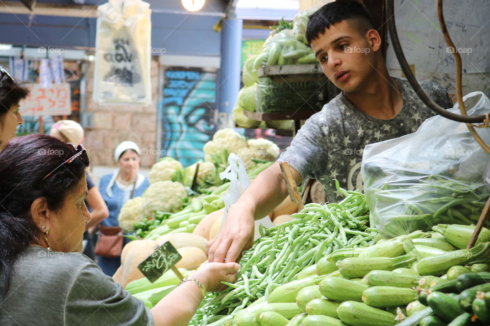 the creation of vegetables