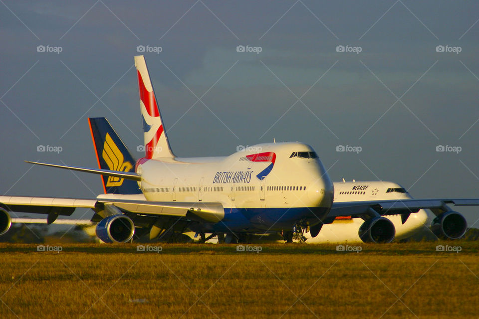 BRITISH AIRWAYS BA B747-400 MEL MELBOURNE AUSTRALIA