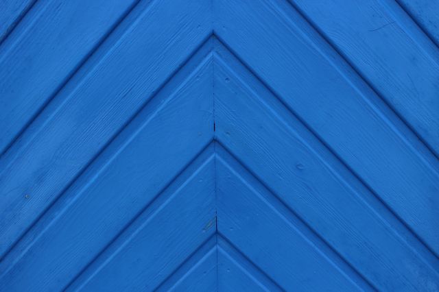 Greek blue wooden surfade