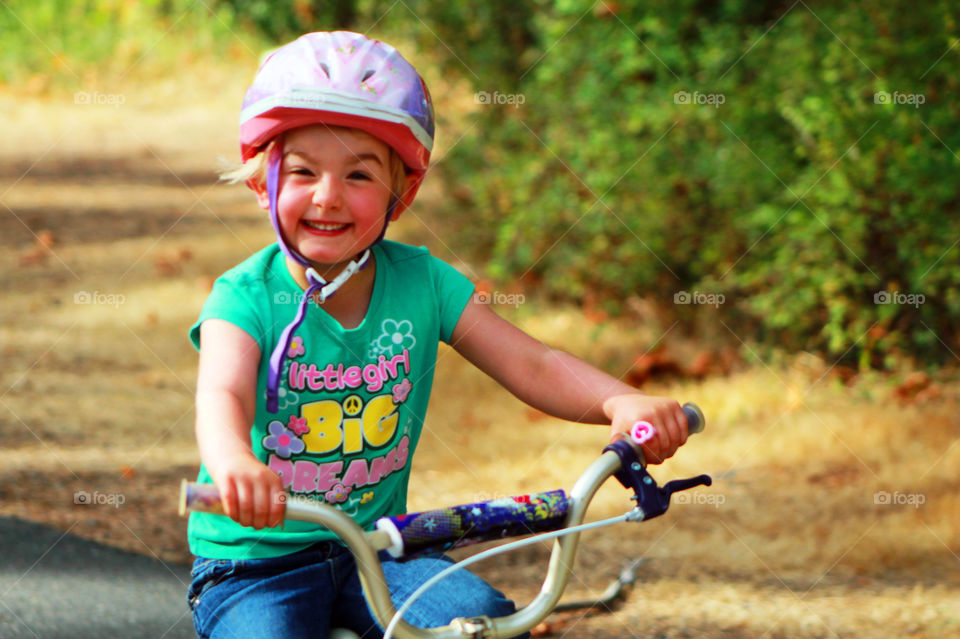 Staying in shape means wheels! My kids like biking, scootering, roller blades and skateboards! Here’s my youngest daughter her first day without training wheels! You can tell from the ear-to-ear grin she was pretty excited! 🚴‍♀️