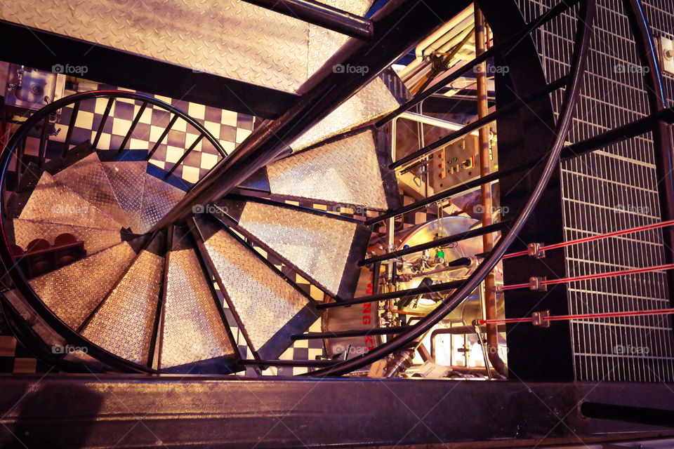 brewery stairs