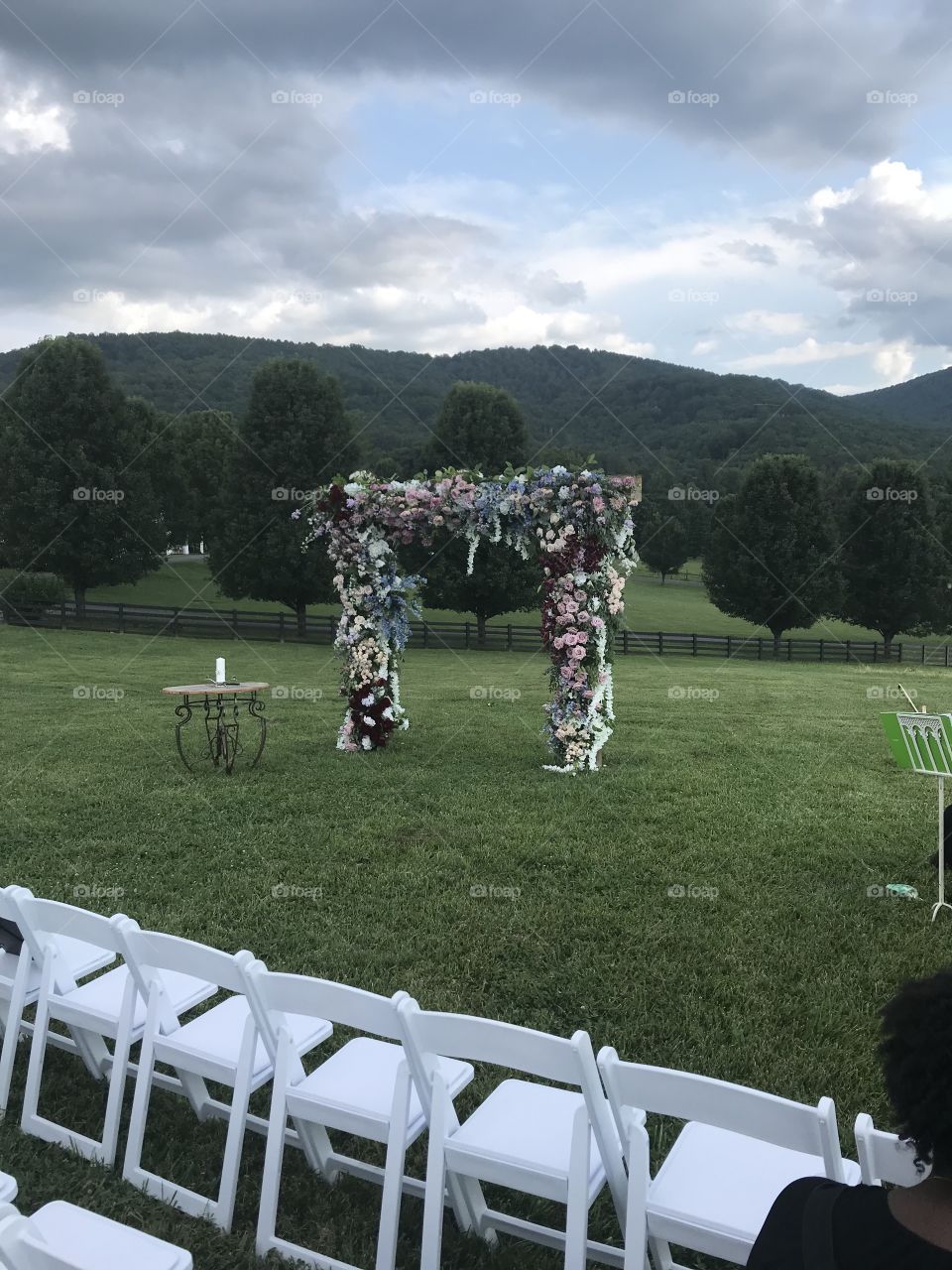Mountain wedding 