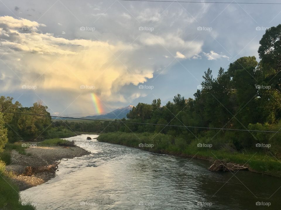 A Yellowstone Rainbow