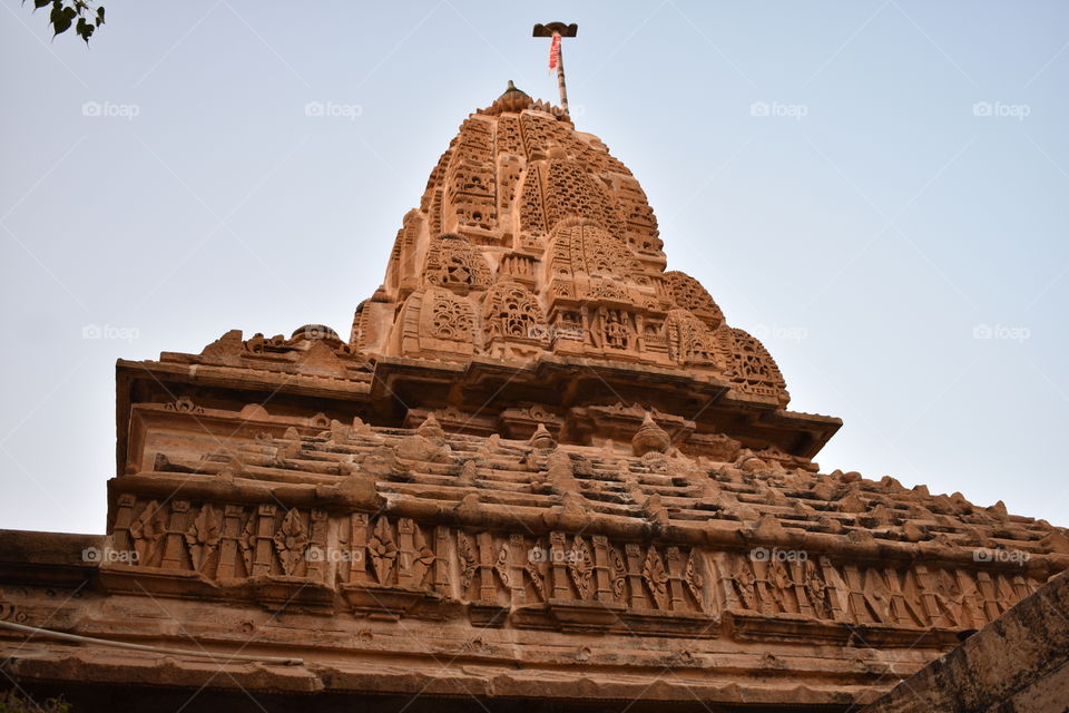 beautiful historical building inside of jaisalamer fort Jaisalmer Rajasthan India