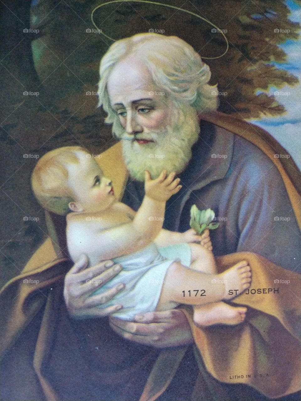 St Joseph and Jesus